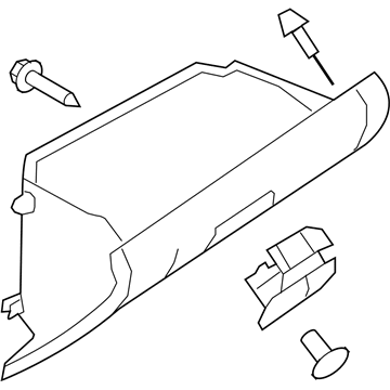 Mazda 6 Glove Box - GS3L-64-030F-02