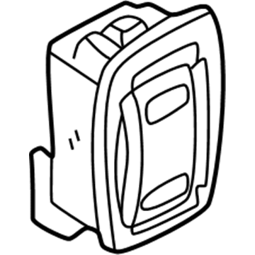 Mazda MPV Power Window Switch - LC62-66-380-80