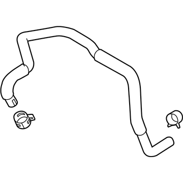 Mazda 3 Brake Booster Vacuum Hose - DGG8-43-490