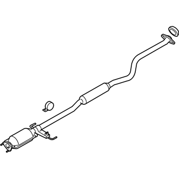 Mazda CX-7 Exhaust Pipe - L3P4-20-55XB