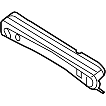 Mazda BBM4-53-450A Lower Crossmember