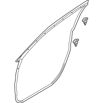 Mazda Door Seal - KD53-59-760D