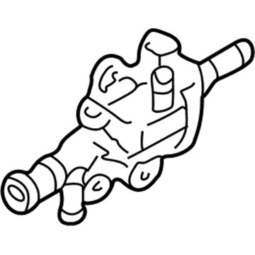 Mazda Protege Water Hose - FP47-15-17ZA