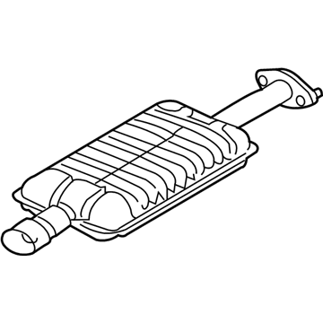 Mazda Tribute Exhaust Pipe - L364-40-100A