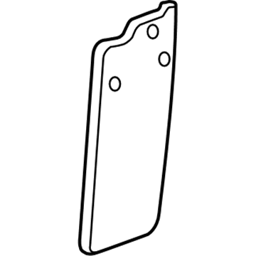 Mazda B2300 Mud Flaps - 1F20-77-616