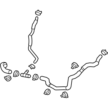 Mazda Water Hose - PE08-15-18YA