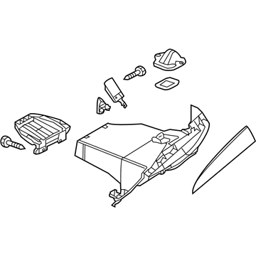 Mazda Glove Box - BCR5-64-160H-02