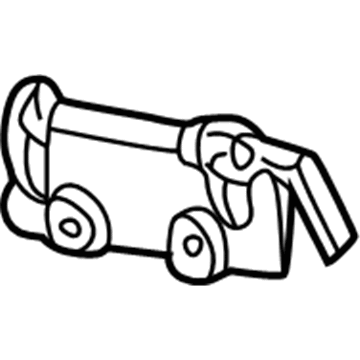 Mazda B3000 Exterior Door Handle - 1F65-58-420