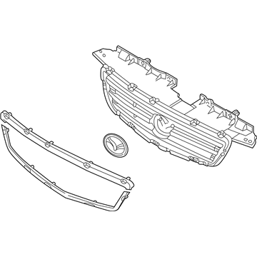 Mazda MPV Grille - LC62-50-710A