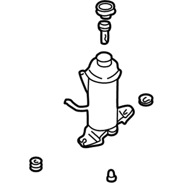 Mazda 626 Power Steering Reservoir - GA2G-32-69XA