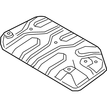 Mazda Exhaust Heat Shield - DB3B-56-451A