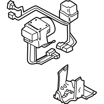 Mazda Brake Fluid Pump - NC78-43-780