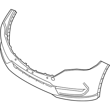 Mazda Bumper Cover - KL2F-50-031-BB