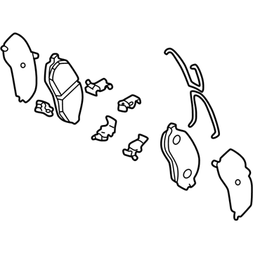 Mazda Miata Brake Pads - NCY3-33-23Z