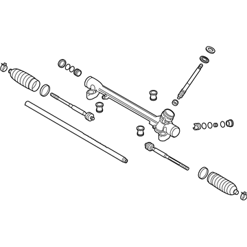 Mazda Rack And Pinion - GHT2-32-110E