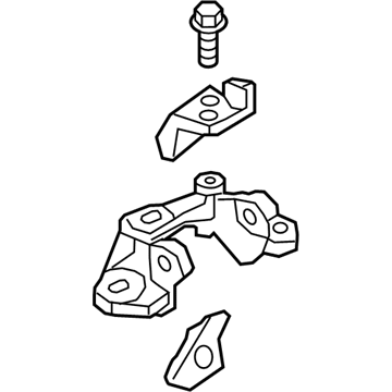 Mazda TK78-39-08YD Bracket, No.4-Engine Mazda TK78-39-08YD Bracket, No.4-Engine