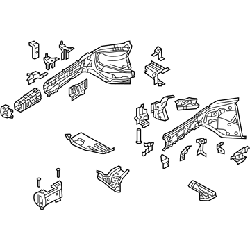 Mazda BFD1-53-31XA Rail Assembly