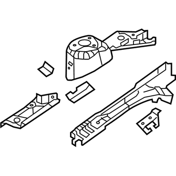 Mazda BBM2-53-210D Apron Assembly