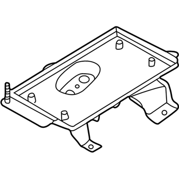 Mazda Protege Battery Tray - B26E-56-041D