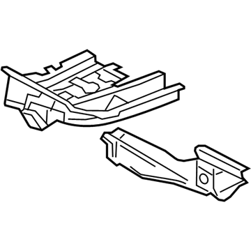 Mazda GHP9-53-390B Rear Rail