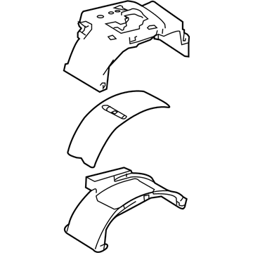 Mazda BGV6-64-350A Indicator Housing