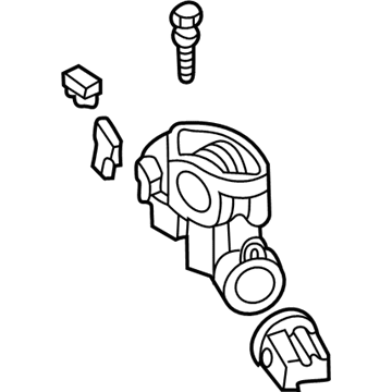 Mazda MPV Ignition Lock Assembly - LCY1-76-29XA