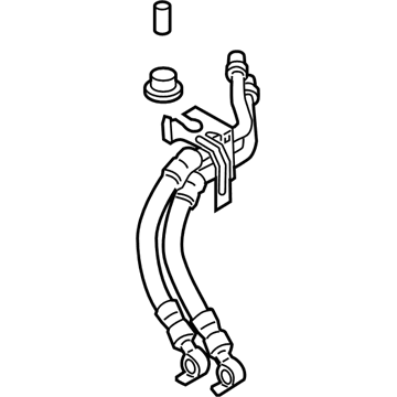 Mazda Transmission Oil Cooler Hose - N3R1-14-830