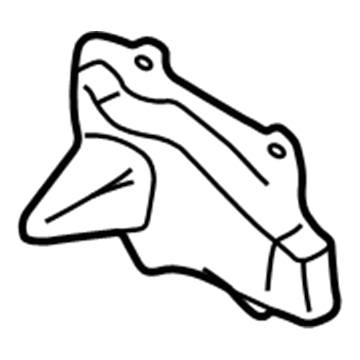 Mazda NC10-52-12X Bumper Bracket Mazda NC10-52-12X Bumper Bracket