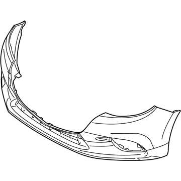Mazda 3 Bumper Cover - BANE-50-031A-9U