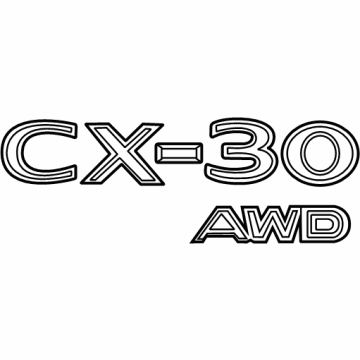 Mazda CX-30 Emblem - DFS8-51-720