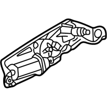 Mazda Protege Wiper Motor - B25H-67-450B
