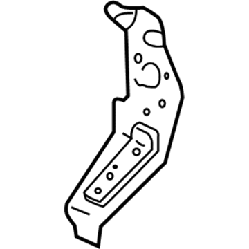 Mazda Protege Radiator Support - BL2A-54-120