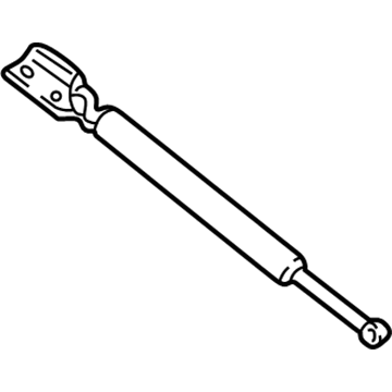 Mazda Protege Liftgate Lift Support - B25R-63-620C