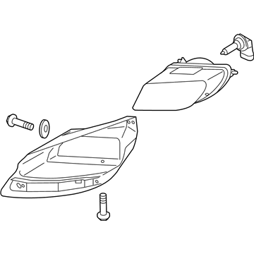 Mazda CX-9 Fog Light - TE69-51-690B