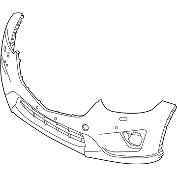 Mazda Bumper Cover - KD45-50-031-9U