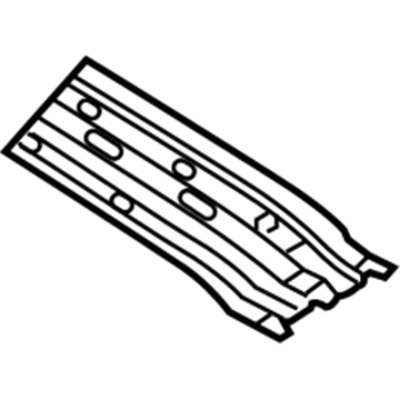 Mazda BBM4-70-66X Center Reinforcement Mazda BBM4-70-66X Center Reinforcement