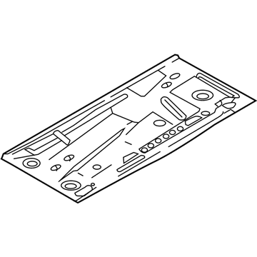Mazda CX-5 Floor Pan - KD53-53-602D