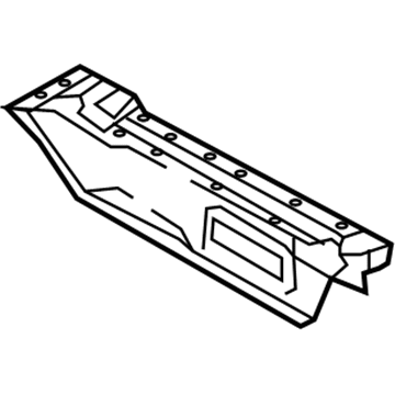 Mazda KDPD-54-650 MEMBER NO.2(L),CROSS-FLOO