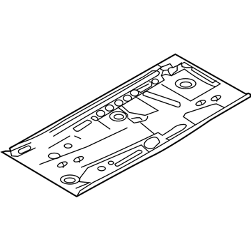 Mazda Floor Pan - KDY3-54-60X