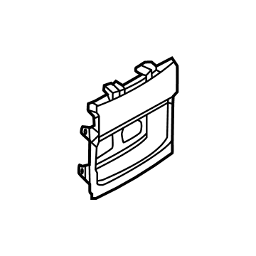 Mazda TA0A-64-4A1-02 Lower Back Panel