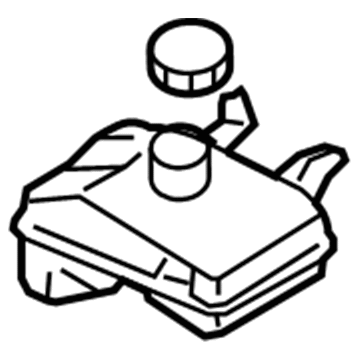 Mazda 6 Coolant Reservoir - AJ57-15-350D