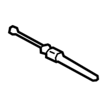Mazda Fuel Door Release Cable - GHK1-56-880A