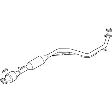 Mazda 5 Exhaust Pipe - L572-20-55X