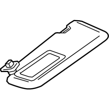 Mazda CX-90 Sun Visor - KMV6-69-270-75