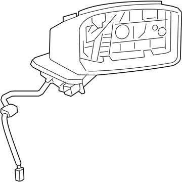 Mazda Car Mirror - TK71-69-121D
