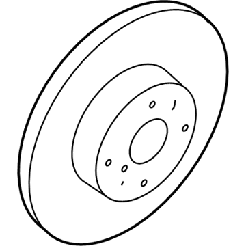 Mazda MX-5 Miata Brake Rotor - N12Y-33-25XC