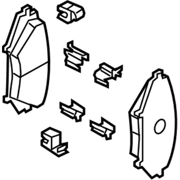 Mazda MX-5 Miata Brake Pads - NFY7-33-28ZE