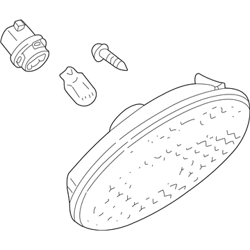 Mazda Protege5 Side Marker Light - B33P-51-120A