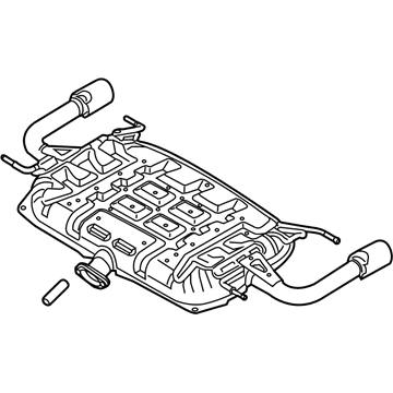 Mazda 6 Exhaust Pipe - PYE6-40-100A