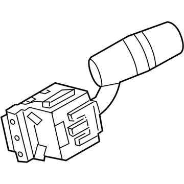 Mazda Windshield Wiper Switch - N244-66-128